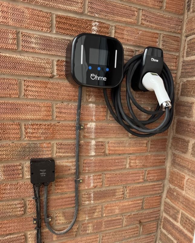 Ohme EV charger installation