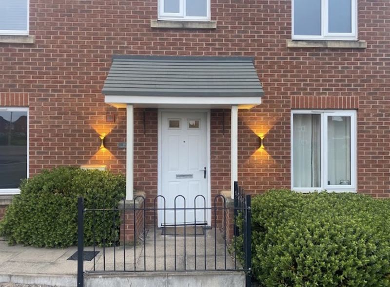 Outdoor and security lighting installation
